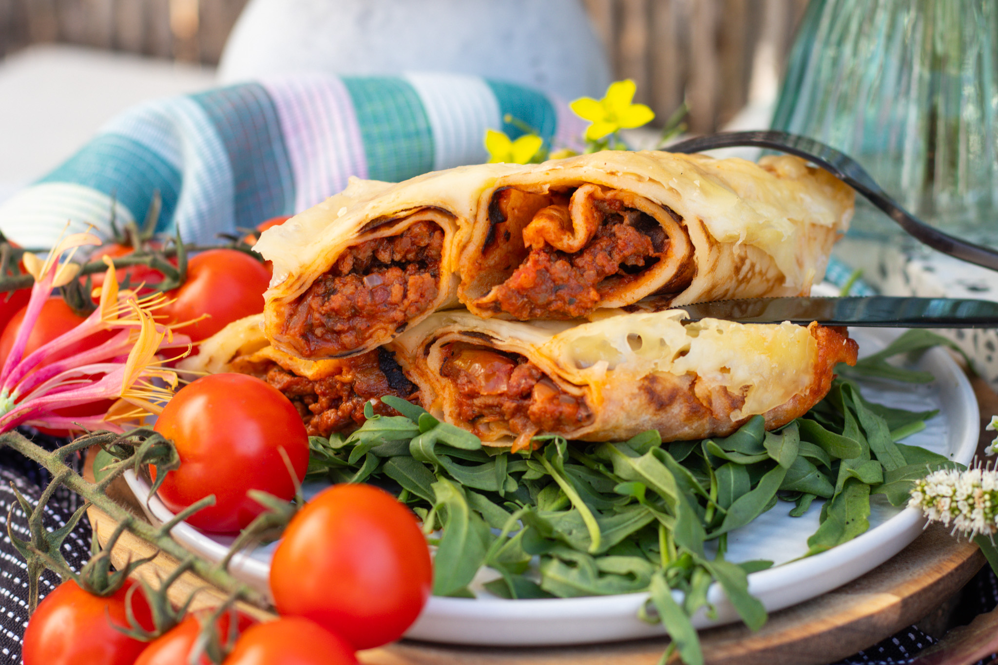 Fleischpalatschinke*